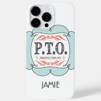 Funny Congratulations Promoted to Pretend Time Off Case-Mate iPhone 14 Pro Max Case