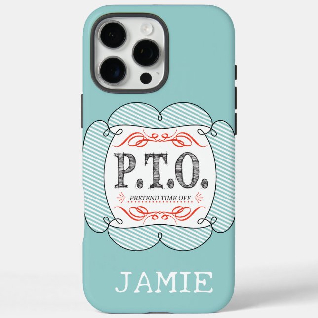 Funny Congratulations Promoted to Pretend Time Off Case-Mate iPhone Case (Back)