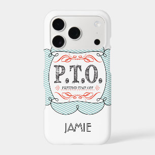 Funny Congratulations Promoted to Pretend Time Off iPhone 17 Pro Case