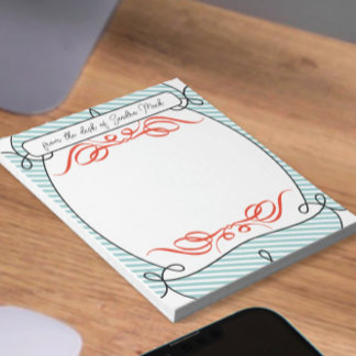 Funny Congratulations Promoted to Pretend Time Off Notepad