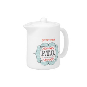 Funny Congratulations Promoted to Pretend Time Off Teapot