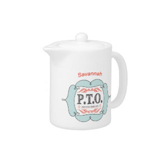 Funny Congratulations Promoted to Pretend Time Off Teapot