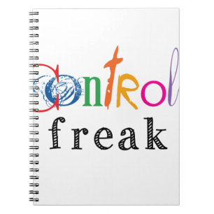 Funny Control Freak Gifts Notebook
