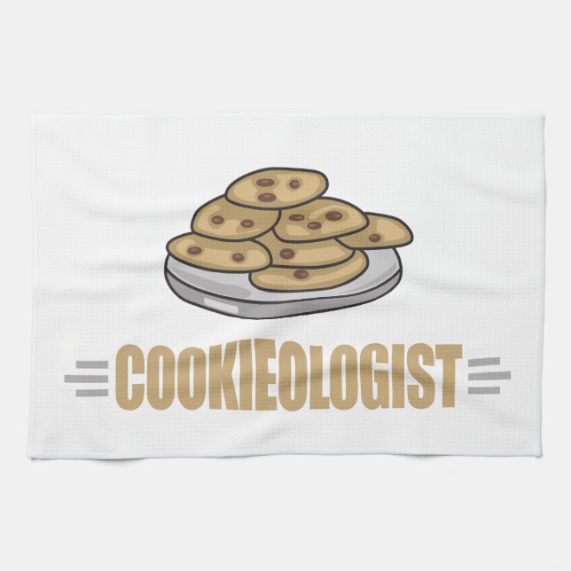 Funny Cookie Lover Towel (Horizontal)