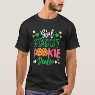 Funny Cookie Scouts  Cookie Dealer Scout Bake Shop T-Shirt