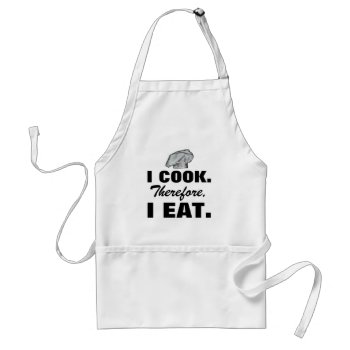 Funny Cooking Apron by HappyLuckyThankful at Zazzle