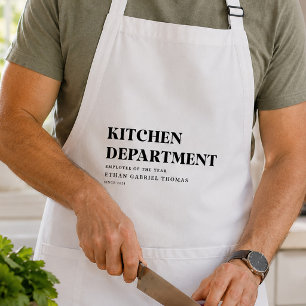 Funny Cooking Gift for Home Chef, Baker & Foodie Adult Apron