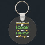 Funny Cooking Keychain<br><div class="desc">funny cooking</div>