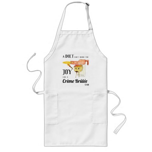 Funny cooking quote long apron