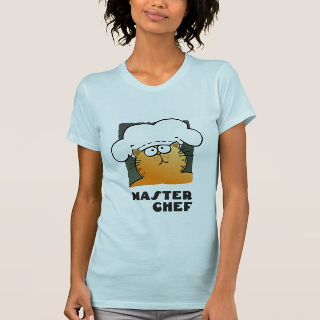 Funny Cooking t shirt | Cartoon Cook T Shirt (Front)