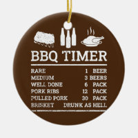 Funny Cooking Timer Barbecue Meat Smoker