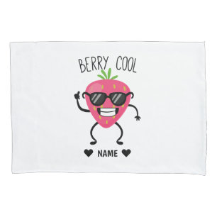 Funny, Cool Baby - 'Berry' Cool Pillow Case