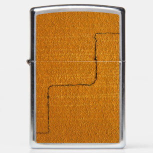Funny Cool Cracked Wall Zippo Lighter