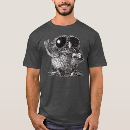 Funny Cool Owl T_Shirt