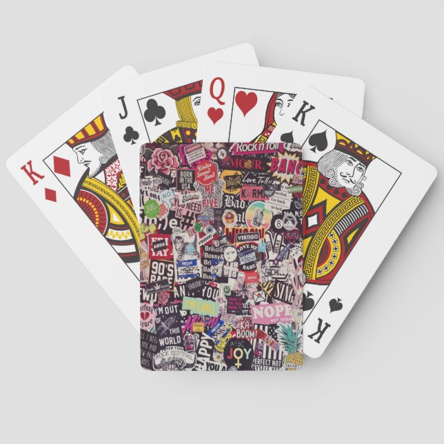 funny cool poker cards (Back)
