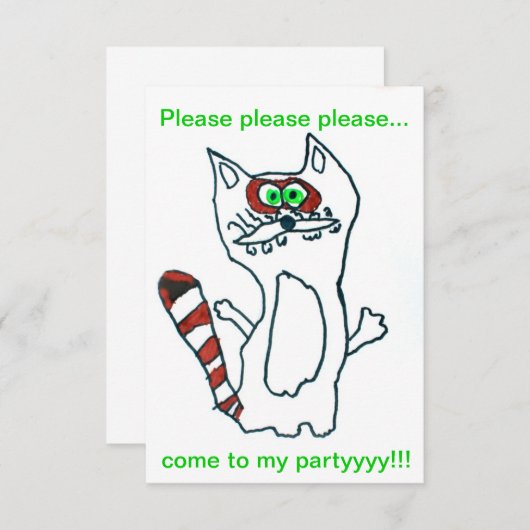 Funny Cool Raccoon - Cute Animal Birthday Friend (Front/Back)