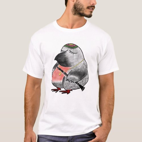 Funny Cool Rasta Big Fat Goofy Bird T_Shirt