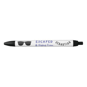 Funny Cool Shades Escaped & Hiding Personalized  Pen