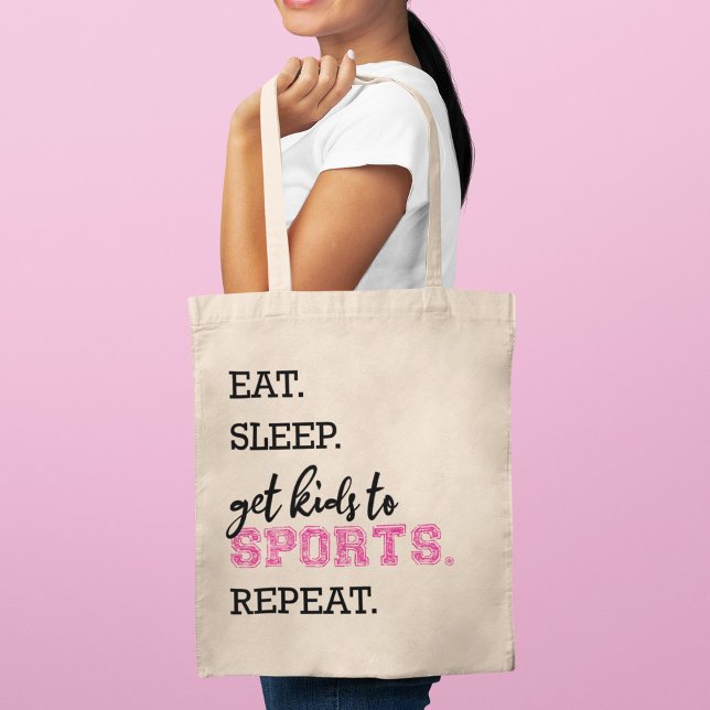 Funny Cool Sports Mom Tote Bag (Creator Uploaded)