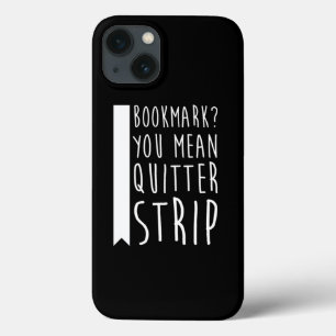Funny Cool Unique Bookmark Perfect Book Nerd Gift iPhone 13 Case