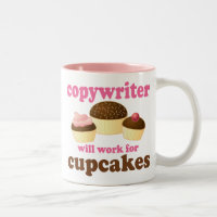 Funny Copywriter Two-Tone Coffee Mug
