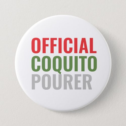 Funny Coquito Button