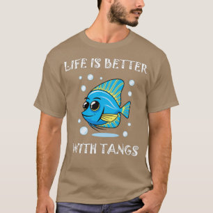 Funny Coral Reef Aquarium Powder Blue Tang Aquaris T-Shirt