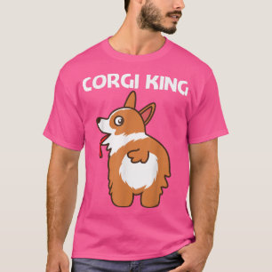 Funny Corgi Design For Men Dad Pet Dog Animal Dogg T-Shirt