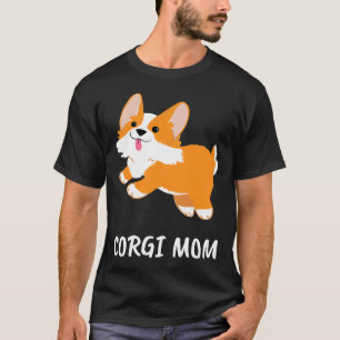 Funny Corgi Mom 966 T-Shirt
