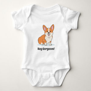 Personalized Birthday Corgi Puppy Dog Applique Shirt or Bodysuit Girl or Boy