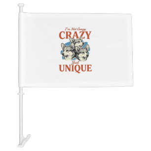 Funny Corgi Unique Vintage Engraving T-Shirt Desig Car Flag