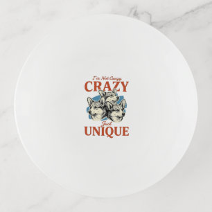 Funny Corgi Unique Vintage Engraving T-Shirt Desig Trinket Tray