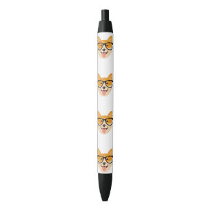 Funny Corgi With Glasses Pen