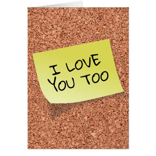 FUNNY Cork Board with Customizable Texts Cards (Front)
