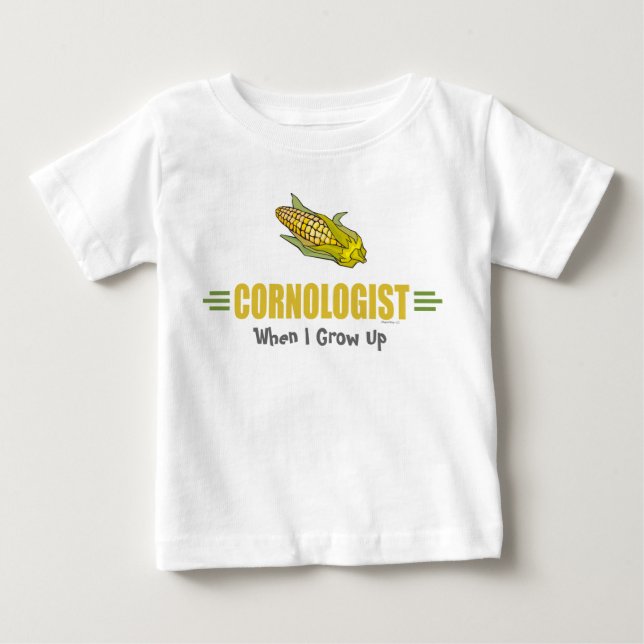 Funny Corn Baby T-Shirt (Front)