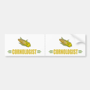 Funny Corn Bumper Sticker