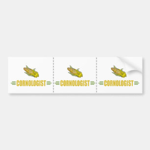 Funny Corn Bumper Sticker