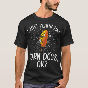 Funny Corn Dog For Men Women Kids Food Corndog T-Shirt