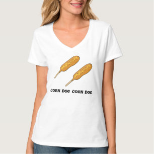Funny Corn Dog Quote Modern Humorous T-Shirt