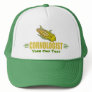 Funny Corn Farm Garden Cob Ear Cornologist Trucker Hat