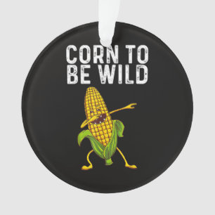 Funny Corn Gift for Men Women Corn On The Cob Cost Ornament