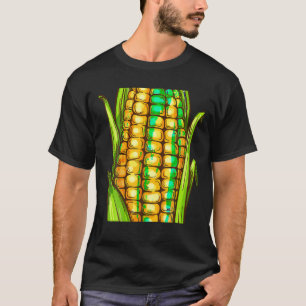 Funny Corn Halloween Costume Foodie Farmer Men Wom T-Shirt