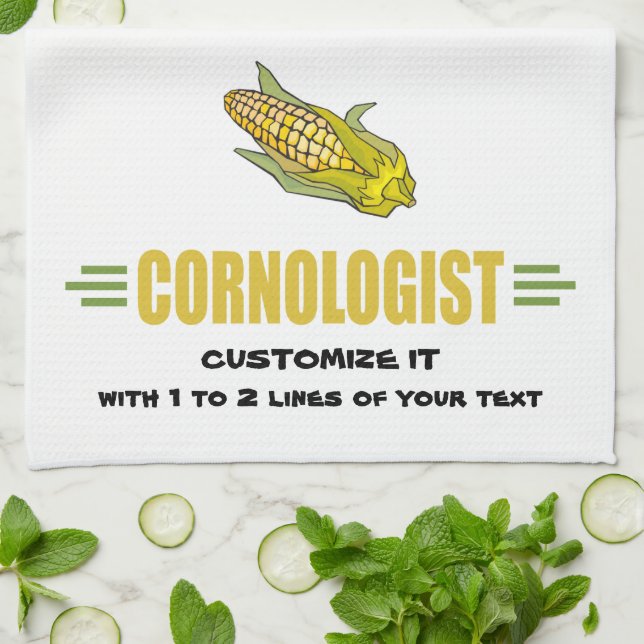 Funny Corn Towel (Folded)