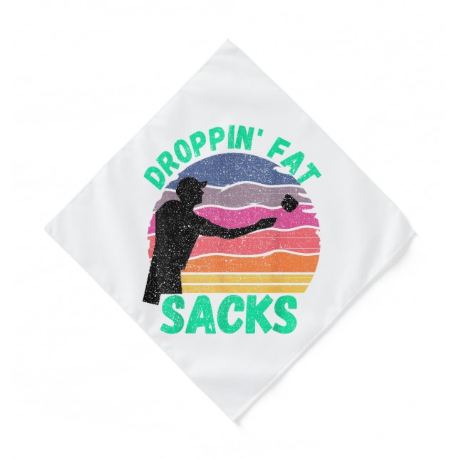 Funny Cornhole Team Cornhole Accessories  Bandana (Front)