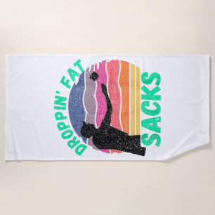 Funny Cornhole Team Cornhole Accessories Beach Towel