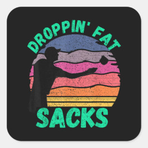 Funny Cornhole Team Cornhole Accessories Square Sticker