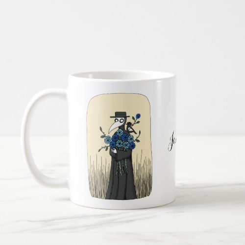 Funny Coronavirus Plague Doctor Holiday Custom Coffee Mug