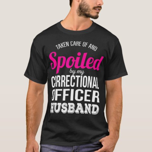 Funny Correctional Officer Wife  Anniversary T_Shirt