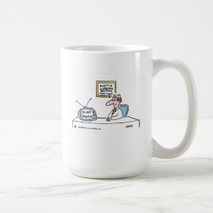 Funny Cosmetic Plastic Surgeon Cartoon Coffee Mug