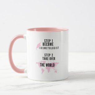 Funny Cosmetology School Graduation Cosmetologist  Mug